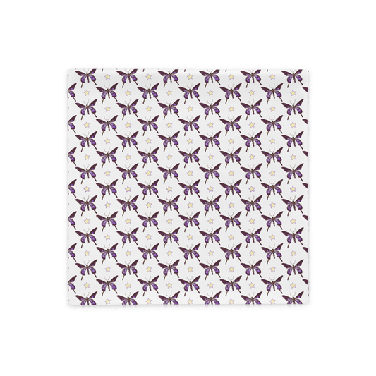 Pillow Case - Purple Butterfly